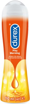 Інтимний гель-змазка Durex Play Warming із зігріваючим ефектом (лубрикант) 50 мл (4820108005334) VZВ00301297NF фото