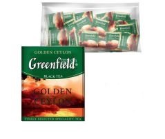 Чай пакетований Greenfield Golden Ceylon 100 x 2 г (000023285) VZ000023285F фото