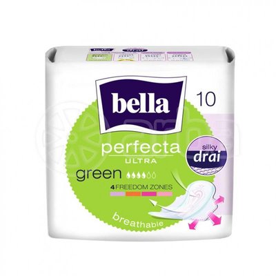 Гігієнічні прокладки Bella Perfecta Ultra Green 10 шт (5900516305994) VZВ00189894NF фото