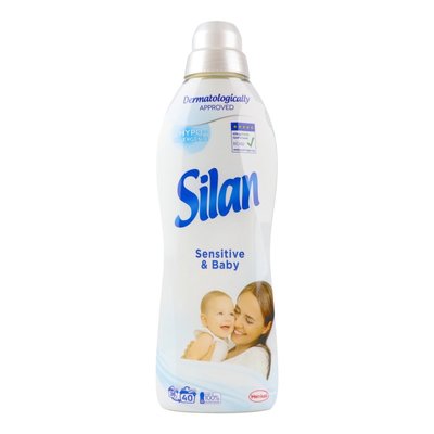 Ополіскувач-кондиціонер для білизни Silan Sensitive & Baby 880 мл (9000101590531) VZВ00302723NF фото