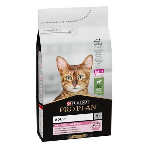 Сухой корм Purina Pro Plan Delicate для кошек с чувствительной кожей, Ягненок 1.5 кг ( 7613035846685) VZ000030286F фото