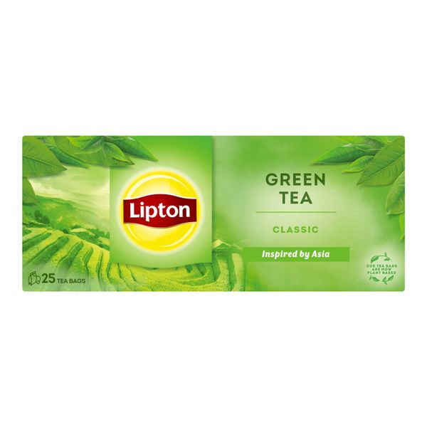 Чай Lipton Classic Green Tea зеленый пакетированный 25*1.5 г (8720608009787) VZ000074476F фото