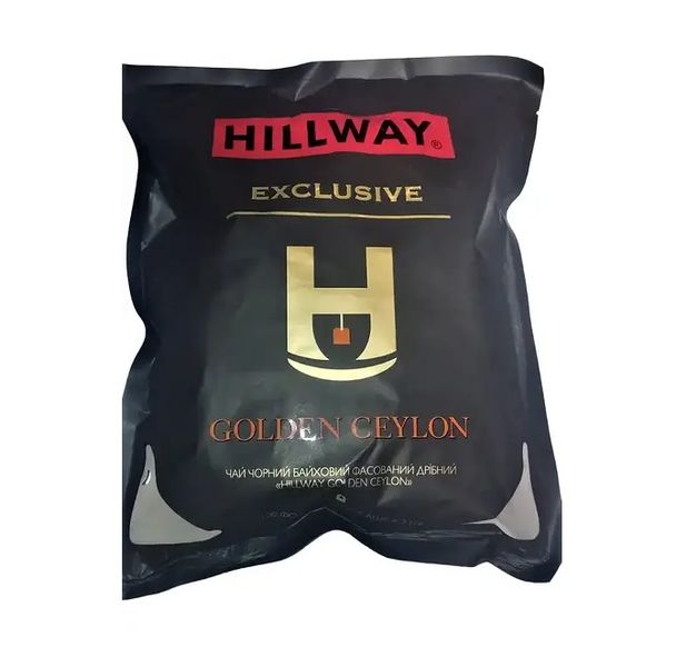 Чай черный Hillway Exclusive Golden Ceylon в пакетиках 100 шт (8886300990607) VZ000077219F фото