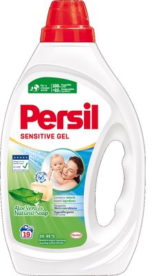 Гель для стирки Persil Сенситов 19 циклов стирки 0.855 л (9000101560923) VZВ00302724NF фото