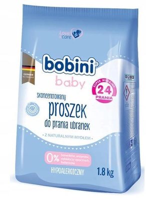Порошок для прання Bobini Baby Universal для дитячого одягу 1,8 кг (4013356244918) VZ000076514F фото