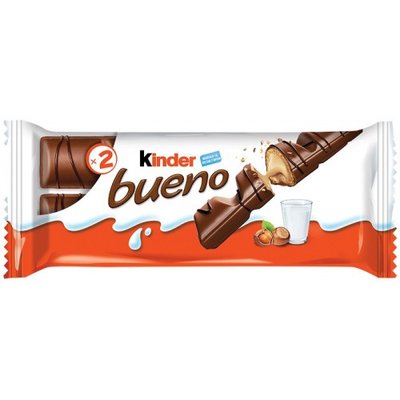 Батончик Kinder Bueno з молочно-горіховою начинкою 43 г (80052760) VZ000028343F фото