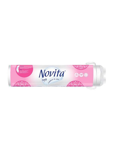 Ватные диски Novita Soft 120 шт.(4744246013153) VZВ00151626NF фото