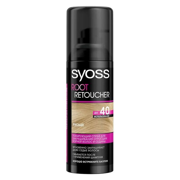 Тонировочный спрей Syoss Root Retoucher Блонд 120 мл (4015100453645) VZВ00046817NF фото