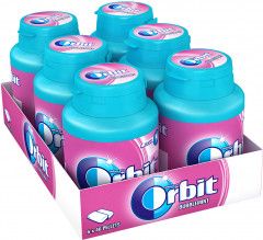 Жевательная резинка ORBIT Bottle Bubblemint в баночках 6шт*64г (4009900482417) VZ000026478F фото