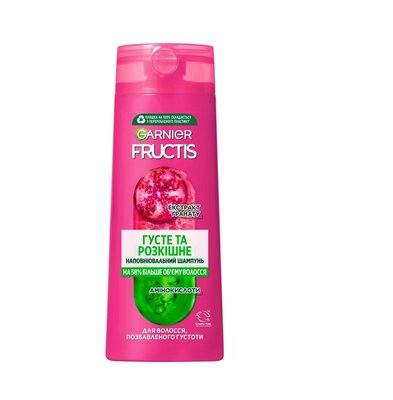 Шампунь Garnier Fructis Густе та Розкішне для волосся, позбавленого густоти 400 мл (3600541534841) VZВ00018771NF фото