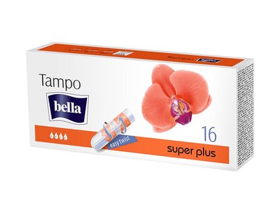 Гигиенические тампоны Bella Tampo Premium Comfort Super Plus 16шт. (5900516320324) VZВ00190031NF фото