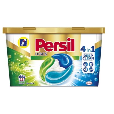 Капсулы для стирки Persil Discs Universal Deep Clean 11 шт (9000101372786) VZВ00087510NF фото