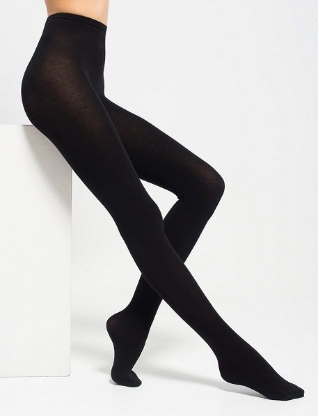 Колготы женские хлопковые 110 ден ТМ Legs Cotton 110 nero 5, (4823077936227) VZВ00297192NF фото