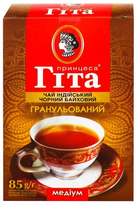 Чай Принцеса Гіта Медіум Чорний індійський гранульований 85 г (4823096800493) VZ000024675F фото