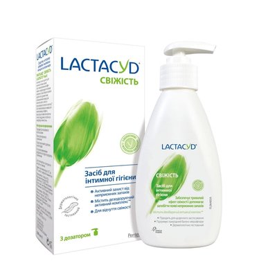 Засіб для інтимної гігієни Lactacyd Свіжість з дозатором 200 мл (5391520943195) VZВ00150444NF фото