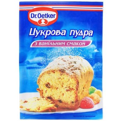 Пудра сахарная Dr. Oetker Ваниль 80 г (5941132007060) VZ000027899F фото