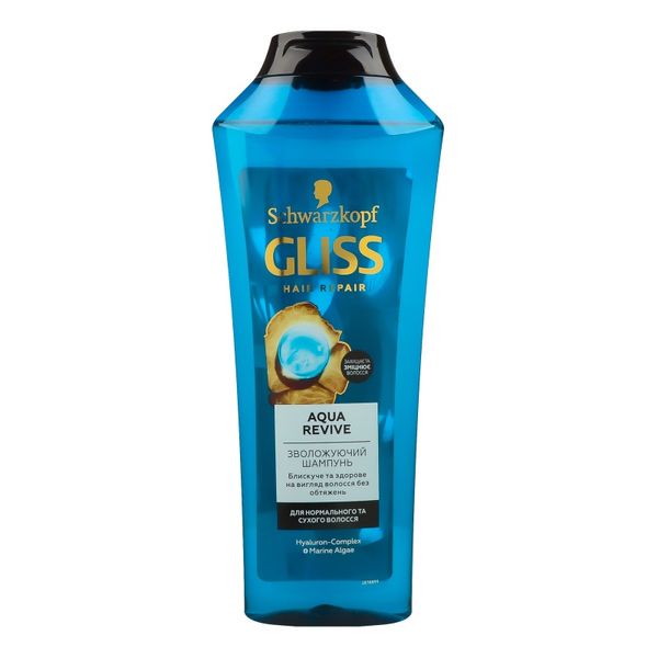 Шампунь Gliss Kur Aqua Revive для сухих и нормальных волос, 400 мл (9000101659214) VZВ00292134NF фото