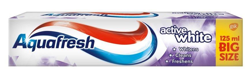 Зубная паста Aquafresh Активное отбеливание 125 мл (5054563043429) VZВ00281813NF фото